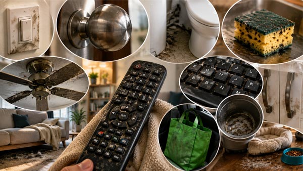 The Hidden Places in Your Home That Are Probably Dirtier Than You Think