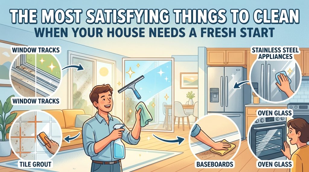 The Most Satisfying Things to Clean When Your House Needs a Fresh Start