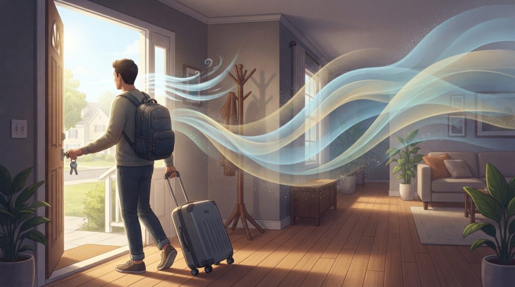 Why Your House Smells Different After You’ve Been Away for a Few Days